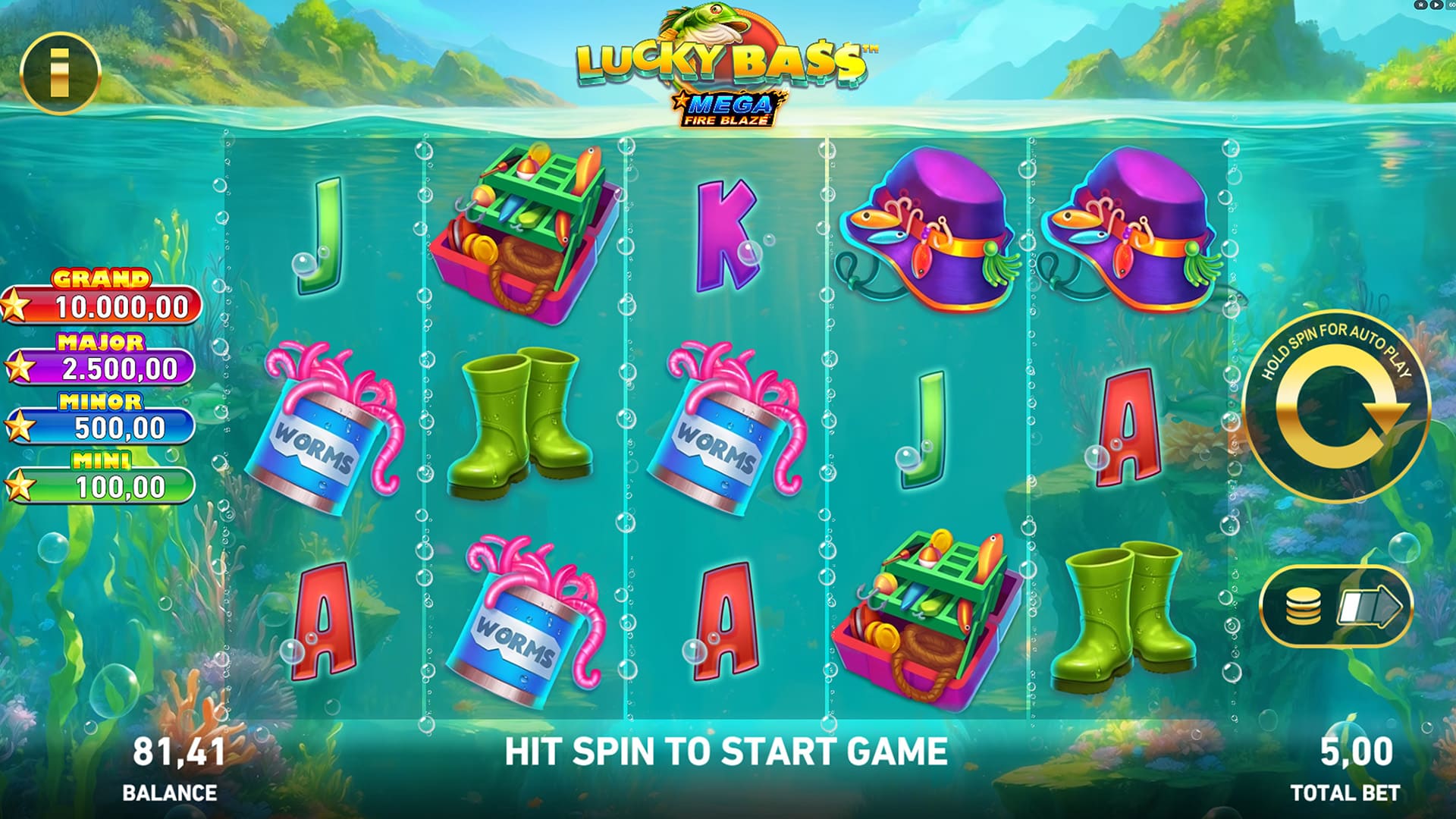 Mega Fire Blaze: Lucky Bass